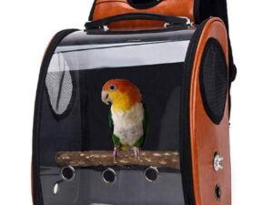 Bird Carrier With Perch Parrot Travel Cage